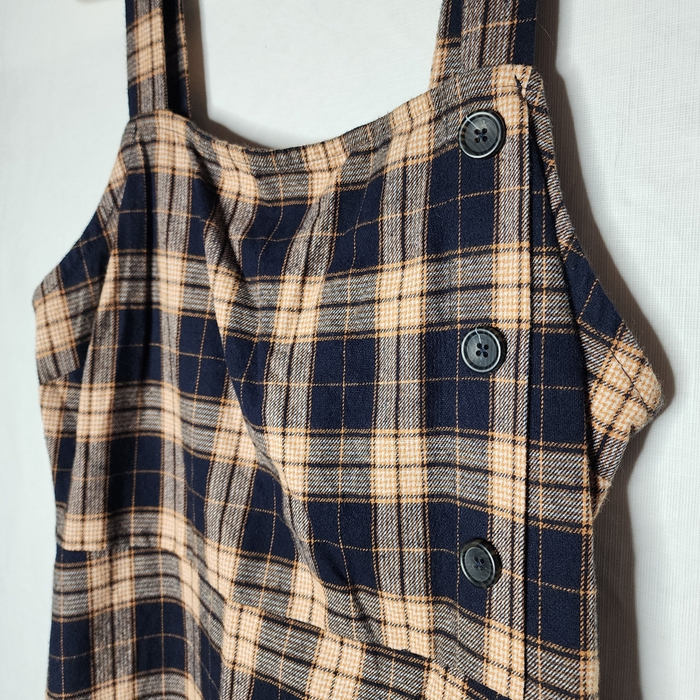 Wild Fable Plaid Jumper Dress Size Small